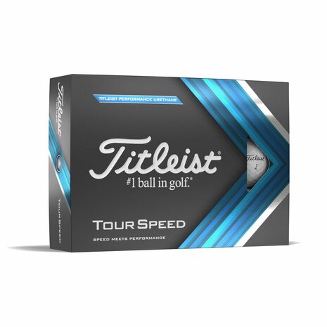 Titleist tour speed golfballen met logo