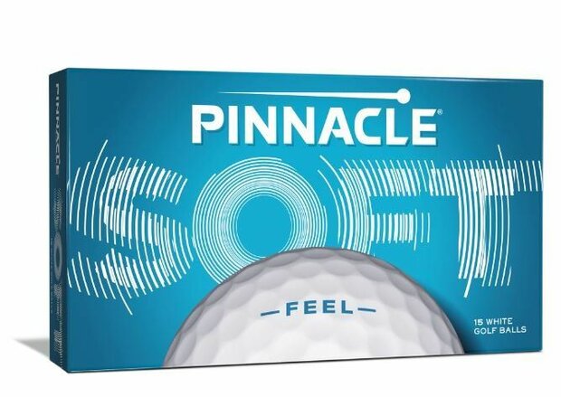 Pinnacle soft golfballen met logo