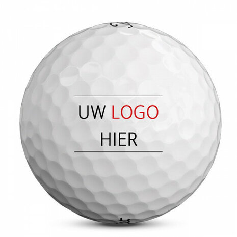 Wilson Staff model golfballs with logo