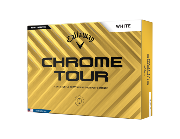 Callaway Chrome Tour Golf Balls with Logo