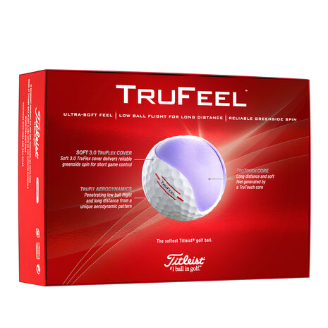 Titleist Trufeel golfballen met logo