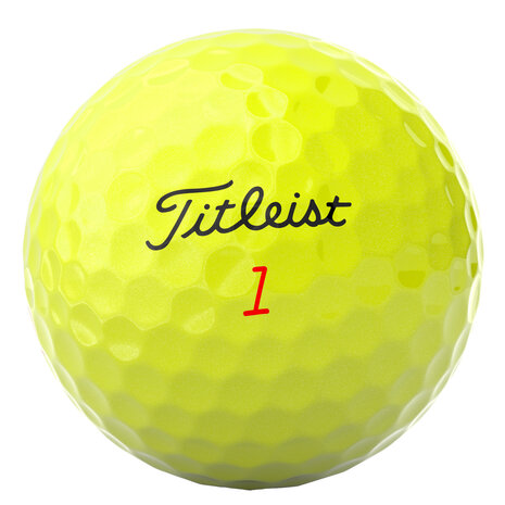 Titleist trufeel gele golfballen bedrukken met logo