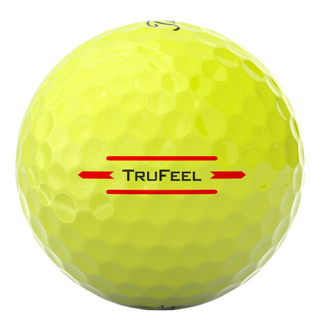 Titleist trufeel gele golfballen bedrukken met logo