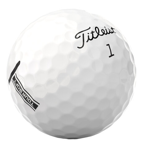 Titleist Tour soft golfballen met logo bedrukken