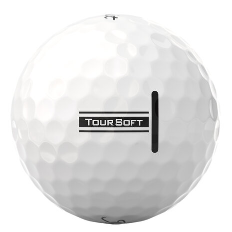 Titleist Tour soft golfballen met logo bedrukken