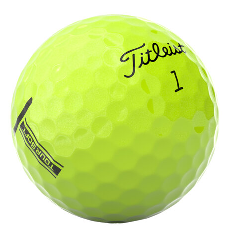 Titleist Tour soft gele golfballen bedrukken met logo