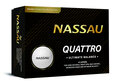 Nassau Quattro Golf Balls printed with logo