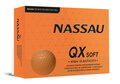 Nassau QX Soft Golf Balls printed with logo - Orange